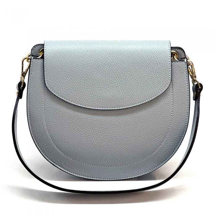 Italian Leather Shoulder Bag: Handmade in Florence