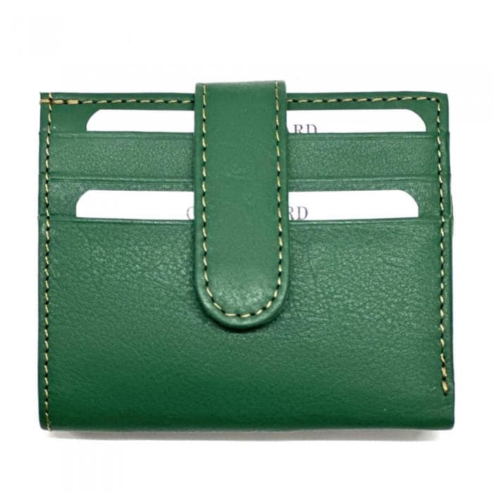Handmade Italian Leather Compact Wallet, Credit Card Holder